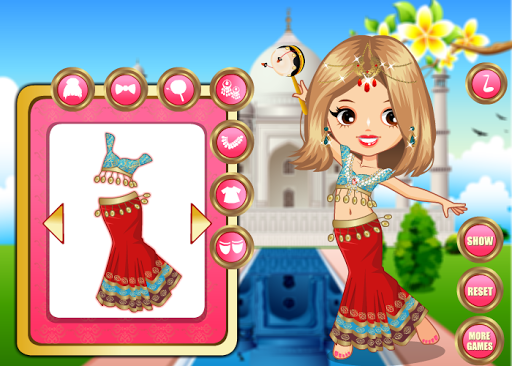 印度公主装扮
