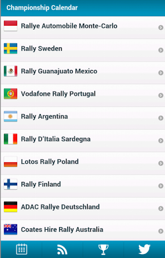 【免費運動App】WRC - World Rally Calendar-APP點子