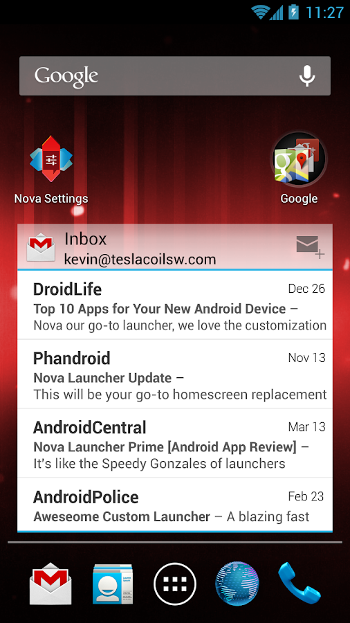 Nova Launcher Prime