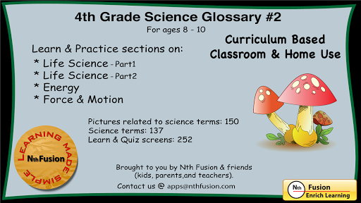 4th Grade Science Glossary 2