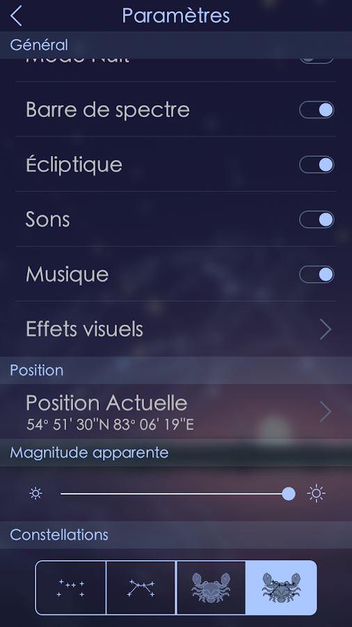   Star Walk 2 - Night Sky Guide – Capture d'écran 