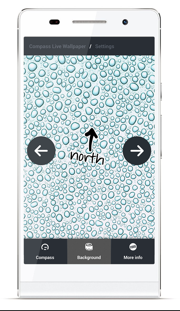Compass Live Wallpaper Screen 3
