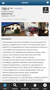 Agence Immobilière Basque Screenshots 1