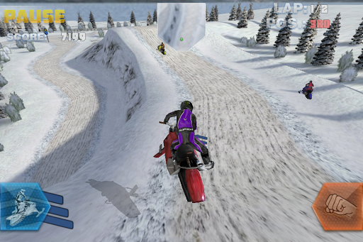 【免費賽車遊戲App】Snow Bike Racing-APP點子