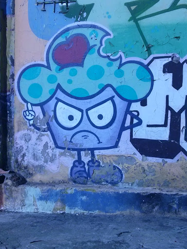 Grafite Cupcake Zangado