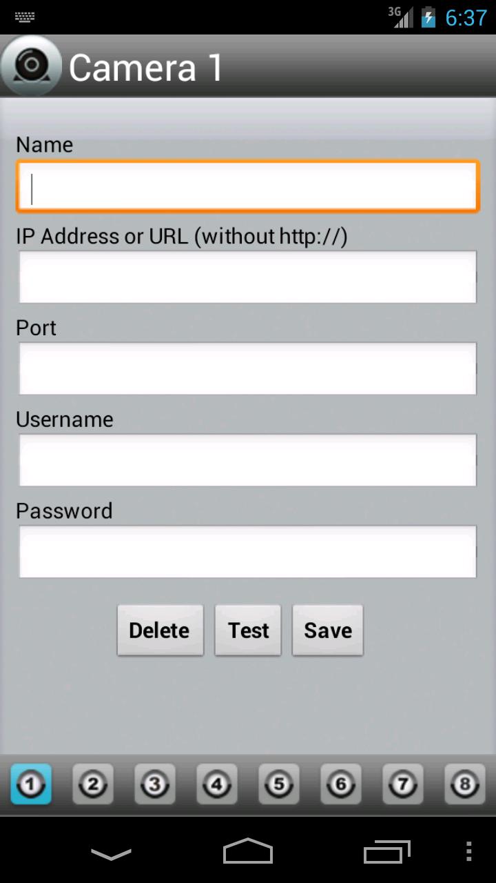 IP Camera Viewer for Foscam Screen 2