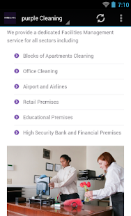 Lastest purple Cleaning APK