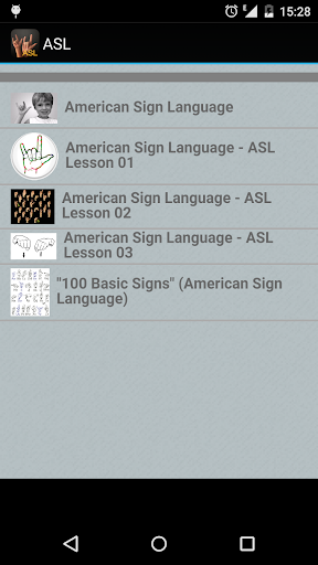 American Sign Language App