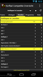 Download Korfbal Competitie Overzicht APK for Android