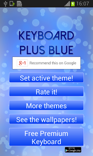 Keyboard Plus Blue