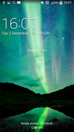 Aurora live wallpaper