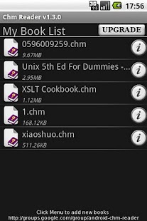 Android Chm EBook Reader