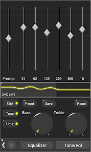 Download Poweramp Skin Dark Minimal APK
