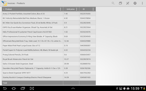 MobiDB Database Designer Lite - screenshot thumbnail