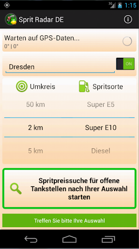 Sprit Radar DE Free Spritpreis