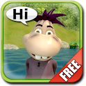 Talking Ronald Hippo logo