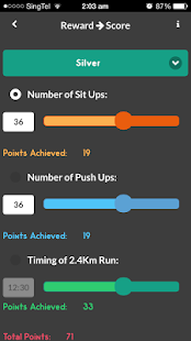 IPPT Calculator Screenshots 3
