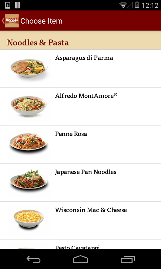 Noodles & Company Ordering Android Apps on Google Play