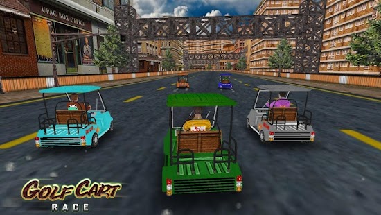 Golf Cart Race Golf Cart Race