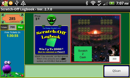 Scratch-Off Logbook