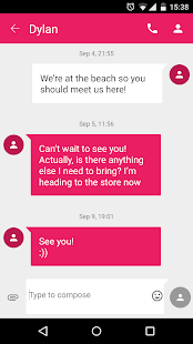 How to get GO SMS Lollipop Pink Theme lastet apk for bluestacks