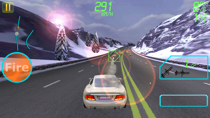 Supercar Shooter Pro Screen 2