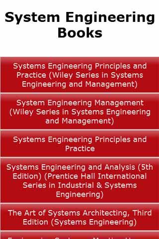 System Engineering Books