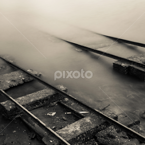 Leading to inspiration by Alejo Cedeno - Transportation Railway Tracks