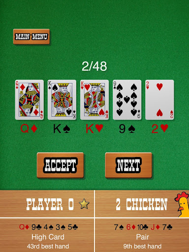 【免費紙牌App】Poker Chicken-APP點子