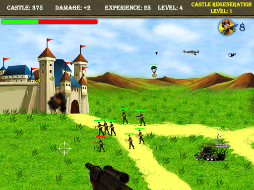 【免費動作App】King Castle Shooting Games-APP點子