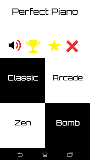 Tap Black Perfect Piano Tiles