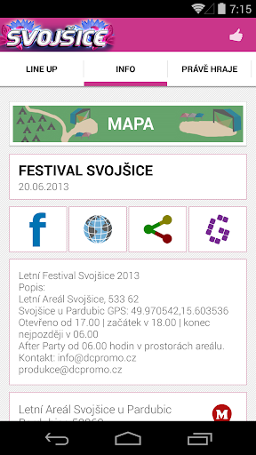 【免費音樂App】Festival Svojšice-APP點子