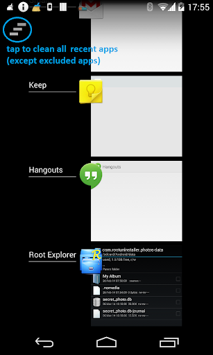 Recent App Cleaner - Xposed