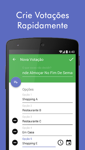 【免費通訊App】Fechou! Votação em grupo-APP點子