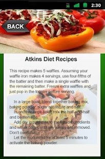 Free Atkins Diet Recipes APK for PC