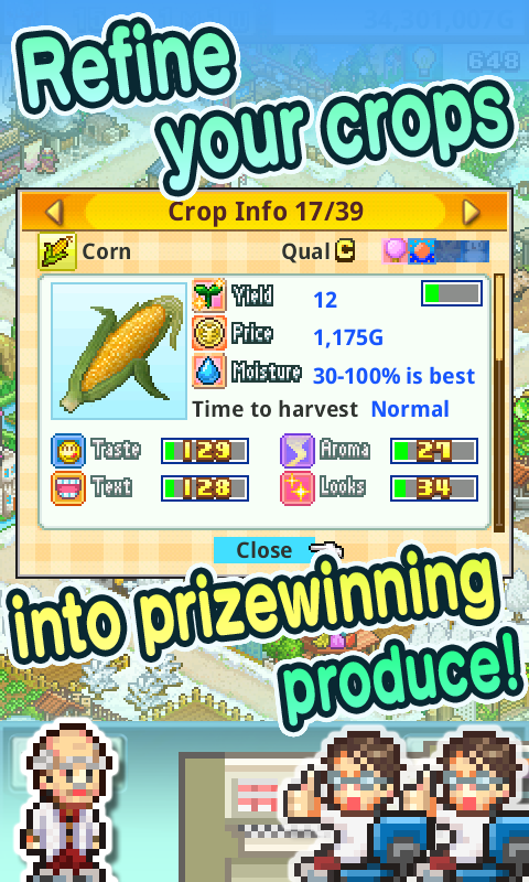   Pocket Harvest: captura de tela 