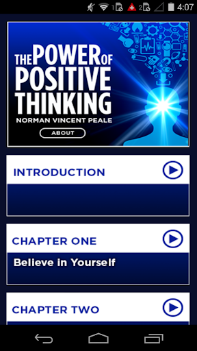 The Power of Positive Thinking