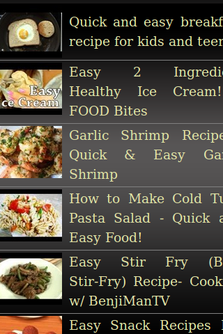 Easy Food Recipes