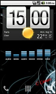Free Download AM Skin : TransparentBlue APK for Android