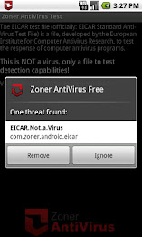 Zoner AntiVirus Test poster 2