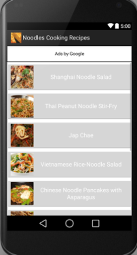 Noodles Recipes