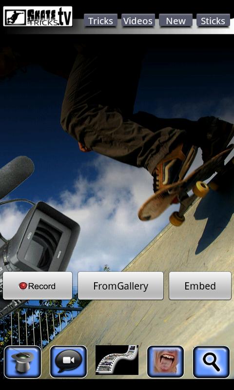 Skate Tricks TV SlowMotion Pro Screen 3