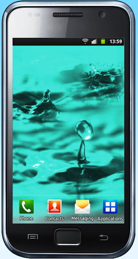 【免費個人化App】Water drops live wallpaper-APP點子