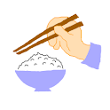食べ地図Free logo