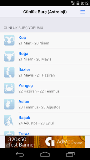 【免費生活App】Günlük Burç ve Astroloji-APP點子