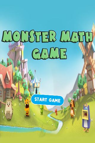Monster Math Game