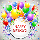 Happy Birthday Greeting Cards mobile app icon