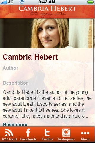 Cambria Hebert Books