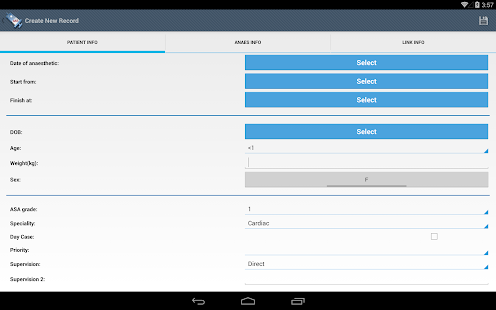 Anaesthesia Logbook-Log4ASLite