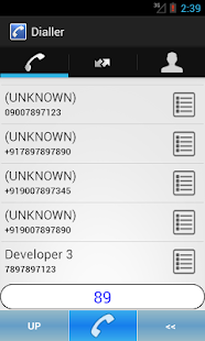 Call Log (In Out Missed) - screenshot thumbnail